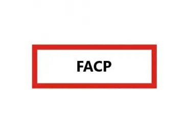 Bezpečnostní požární (luminiscenční) značení – ''FACP''