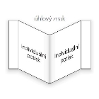 Bezpečnostní požární značení, diagonální indikátor směru – úhlový znak, 150×150 mm