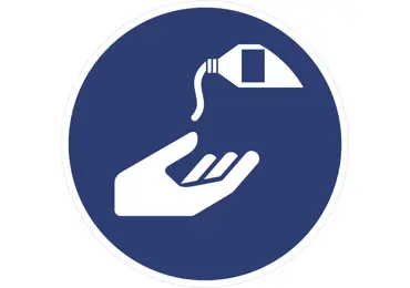 Bezpečnostní příkazové značení – Ochrana kůže