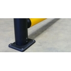 Bezpečnostní zábrana A-SAFE, bezpečnostní patka Slider Plate pro sloupek pr. 158 mm