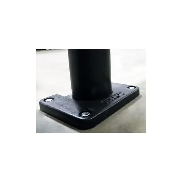 Bezpečnostní zábrana A-SAFE, bezpečnostní patka Slider Plate pro sloupek pr. 190 mm