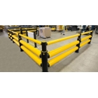 Bezpečnostní zábrana A-SAFE, iFlex Double Traffic Barrier Plus – 0,8 m