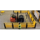 Bezpečnostní zábrana A-SAFE, iFlex Double Traffic Barrier Plus – 1,2 m