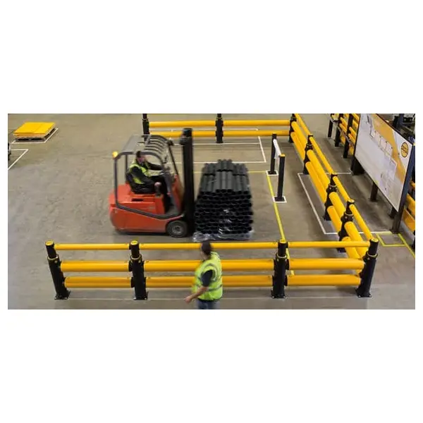 Bezpečnostní zábrana A-SAFE, iFlex Double Traffic Barrier Plus – 1 m