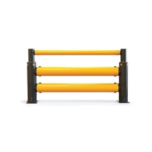 Bezpečnostní zábrana A-SAFE, iFlex Double Traffic Barrier Plus – 9,8 m