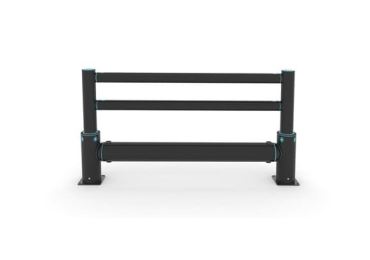 Bezpečnostní zábrana A-SAFE, iFlex Single Traffic Barrier Plus pro mrazírenské skladování