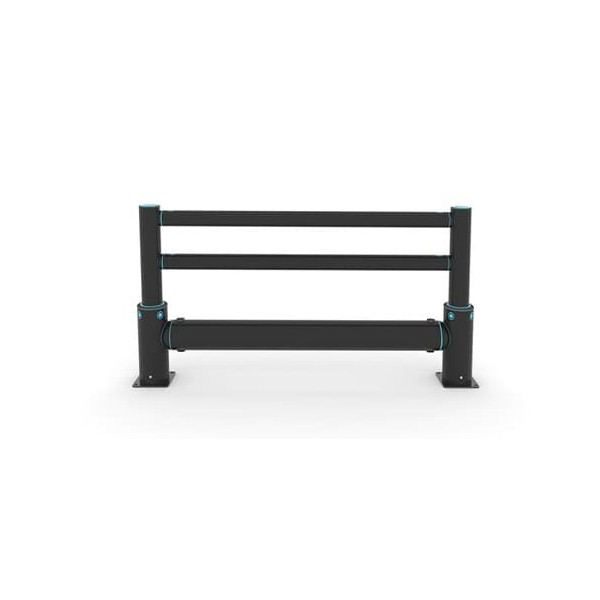 Bezpečnostní zábrana A-SAFE, iFlex Single Traffic Barrier Plus pro mrazírenské skladování