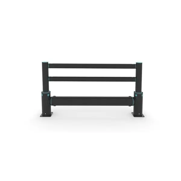 Bezpečnostní zábrana A-SAFE, iFlex Single Traffic Barrier Plus pro mrazírenské skladování