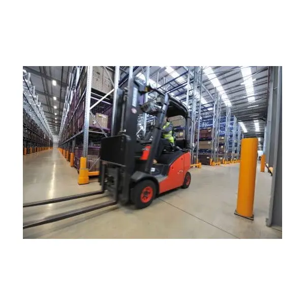 Bezpečnostní zábrana ASAFE, iFlex sloup Bollard – žlutá, v. 835 mm, pr. 190 mm