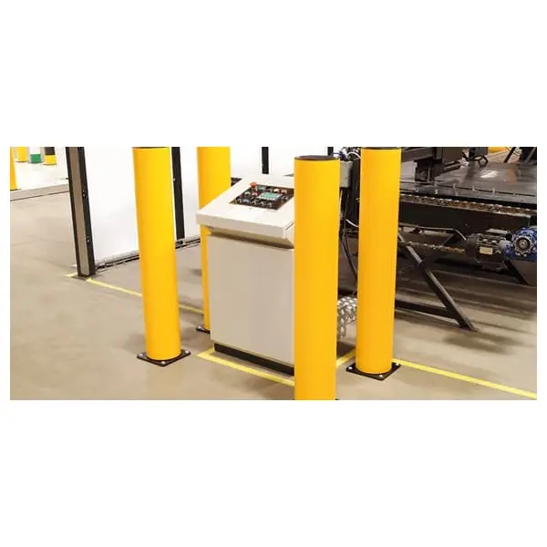 Bezpečnostní zábrana A-SAFE, iFlex sloup Bollard – žlutá, v. 835 mm, pr. 210 mm