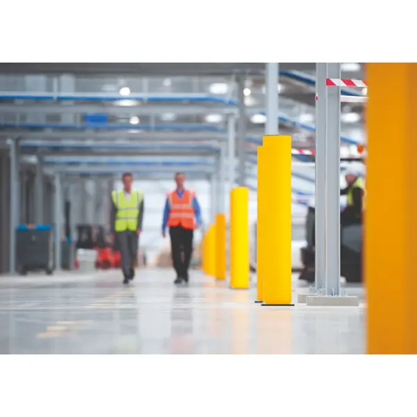 Bezpečnostní zábrana A-SAFE, iFlex sloup Bollard – žlutá, v. 835 mm, pr. 210 mm