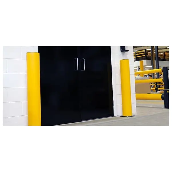 Bezpečnostní zábrana A-SAFE, iFlex sloup Bollard – žlutá, v. 835 mm, pr. 210 mm