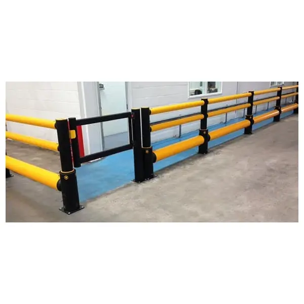 Bezpečnostní zábrana ASAFE, krátká křídlová kyvná samouzavírací branka Swing Gate – 1100 mm