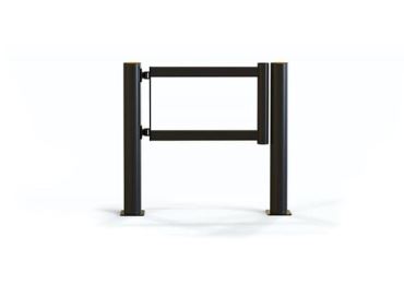 Bezpečnostní zábrana A-SAFE, krátká křídlová kyvná samouzavírací branka Swing Gate
