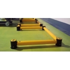 Bezpečnostní zábrana ASAFE, mFlex Single micro Barrier GroundLevel – 0,7 m