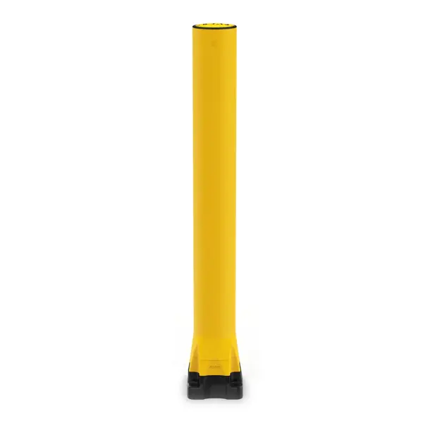Bezpečnostní zábrana A-SAFE, Monoplex Bollard – žlutá, v. 1135 mm, pr.130 mm, pouze interiér