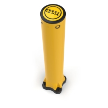 Bezpečnostní zábrana A-SAFE, Monoplex Bollard – žlutá, v. 1195 mm, pr.190 mm, pouze interiér