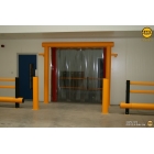 Bezpečnostní zábrana ASAFE, iFlex sloup Bollard – žlutá, v. 2000 mm, pr. 210 mm