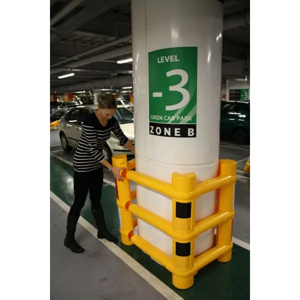 Chránič betonových a ocelových sloupů CPU700 – PE, žlutá