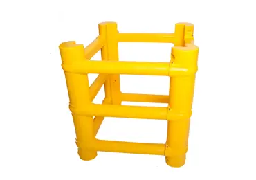 Chránič betonových a ocelových sloupů CPU700 – PE, žlutá