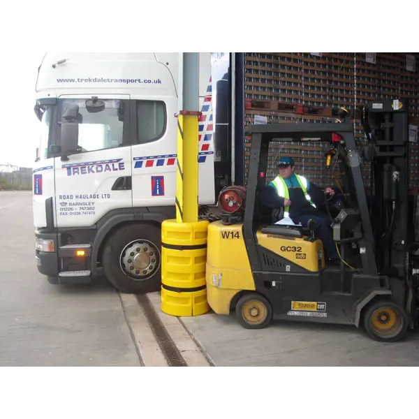 Chránič ocelových sloupů CP300 – PE, žlutá