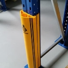 Chránič regálových stojin iFlex RackGuard, střední bez gumové zarážky – žlutá, v. 600 mm