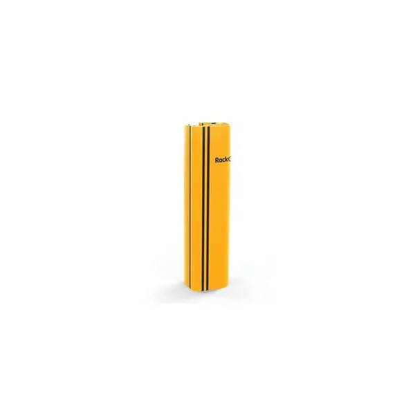 Chránič regálových stojin iFlex RackGuard, střední bez gumové zarážky – žlutá, v. 600 mm