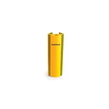 Chránič regálových stojin iFlex RackGuard, střední s gumovou zarážkou – žlutá, v. 600 mm