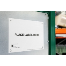 Držák štítků Placard Industry – 170×230 mm