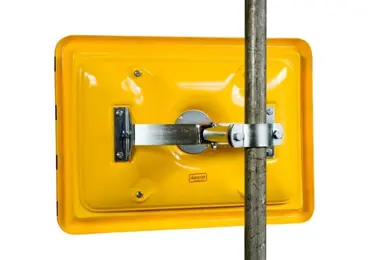 Dvoubodové upevnění pro montáž na zeď a sloupky – pr. 50–85 mm