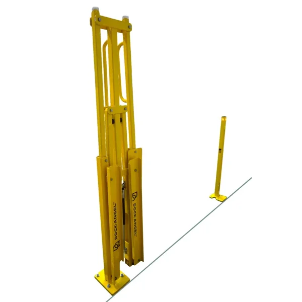 Dvousegmentová zvedací brána na rampu – ocel, š. 2600 mm, světlá š. 2100 mm