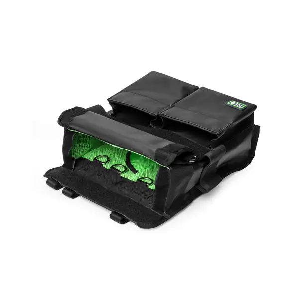 Elektromontérská brašna NLG s nosností 30 kg – PVC, černá, 350×300×100 mm