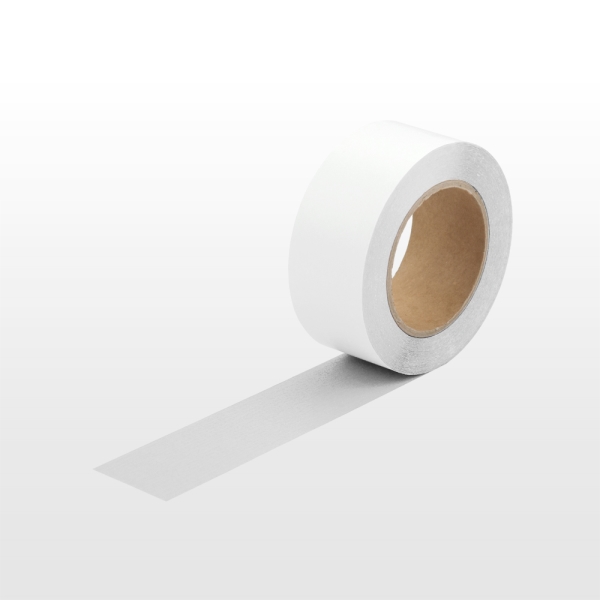 Extra tenká podlahová páska WT-5420 s protiskluzovým povrchem, permanentní – fólie, bílá, 100 mm × 10 m