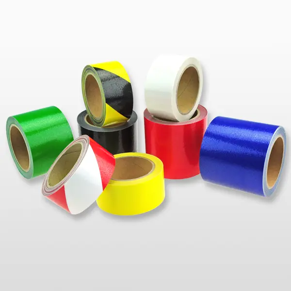 Extra tenká podlahová páska WT-5429 s protiskluzovým povrchem, odnímatelná – fólie, žlutá, 50 mm × 10 m