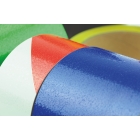 Extra tenká podlahová páska WT-5429 s protiskluzovým povrchem, permanentní – fólie, černá, 100 mm × 10 m