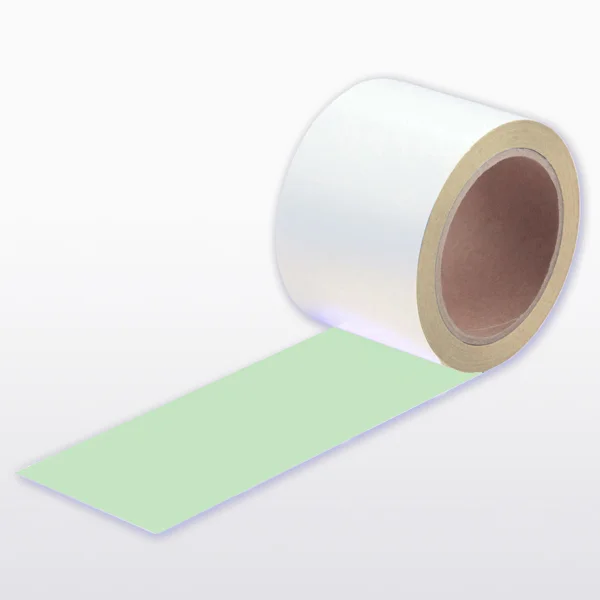 Extra tenká podlahová páska WT-5429 s protiskluzovým povrchem, permanentní – luminiscenční fólie, 75 mm × 10 m