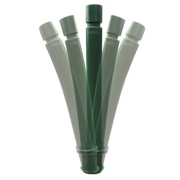 Flexibilní sloupek k zabetonování, výška 1130 (930) mm, pr. 80 mm – hnědá