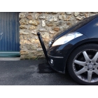 Flexibilní sloupek k zabetonování, výška 1130 (930) mm, pr. 80 mm – zelená