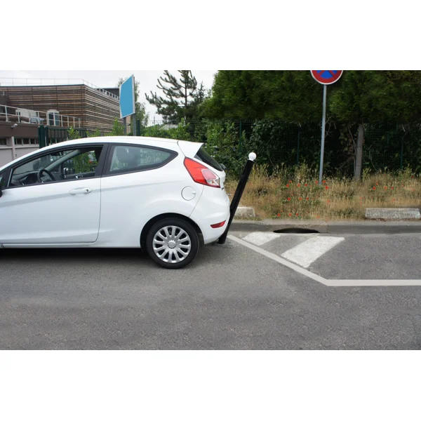 Flexibilní sloupek, výška 800 mm, pr. 80 mm – černá