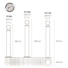 Flexibilní sloupek, výška 800 mm, pr.80 mm – zelená