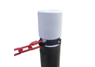 Hák na uchycení řetězu pro flexibilní sloupky TPU