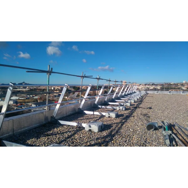 Hliníkové zábradlí VarioRail ALU Stabil 24, nakloněné – s průběžnými tyčemi zábradlí, délky do 20 m