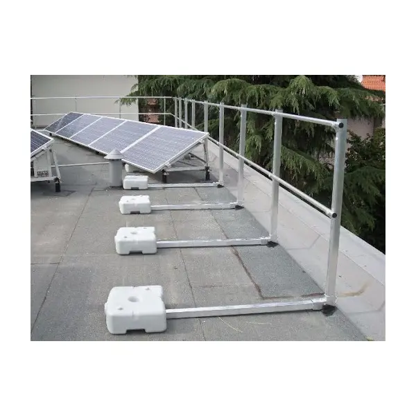 Hliníkové zábradlí VarioRail ALU Stabil 24, vzpřímené – s průběžnými tyčemi zábradlí, délky do 30 m