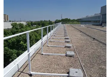 Hliníkové zábradlí VarioRail ALU Stabil 24, vzpřímené – s průběžnými tyčemi zábradlí