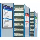 Informační rámečky, značení Frames 4 Docs, magnetické – Mix barev, formát A4, balení 10 ks