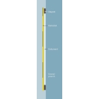 Informační rámečky, značení Frames 4 Docs, magnetické – Mix barev, formát A4, balení 10 ks