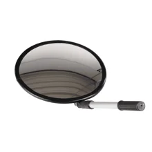 Inspekční zrcadlo Spexi Premium s kolečky – akrylát, pr. 35 cm