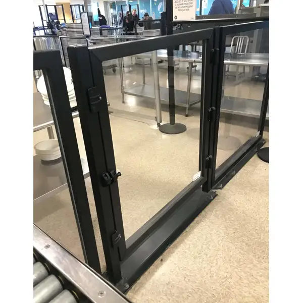 Jednostranný zámek na bránu bez klíče s magnetickou západkou 7-17mm – černá