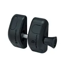 Jednostranný zámek na bránu bez klíče s magnetickou západkou 7-17mm – černá