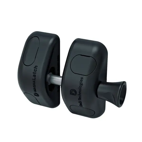 Jednostranný zámek na bránu bez klíče s magnetickou západkou 7-17mm – černá